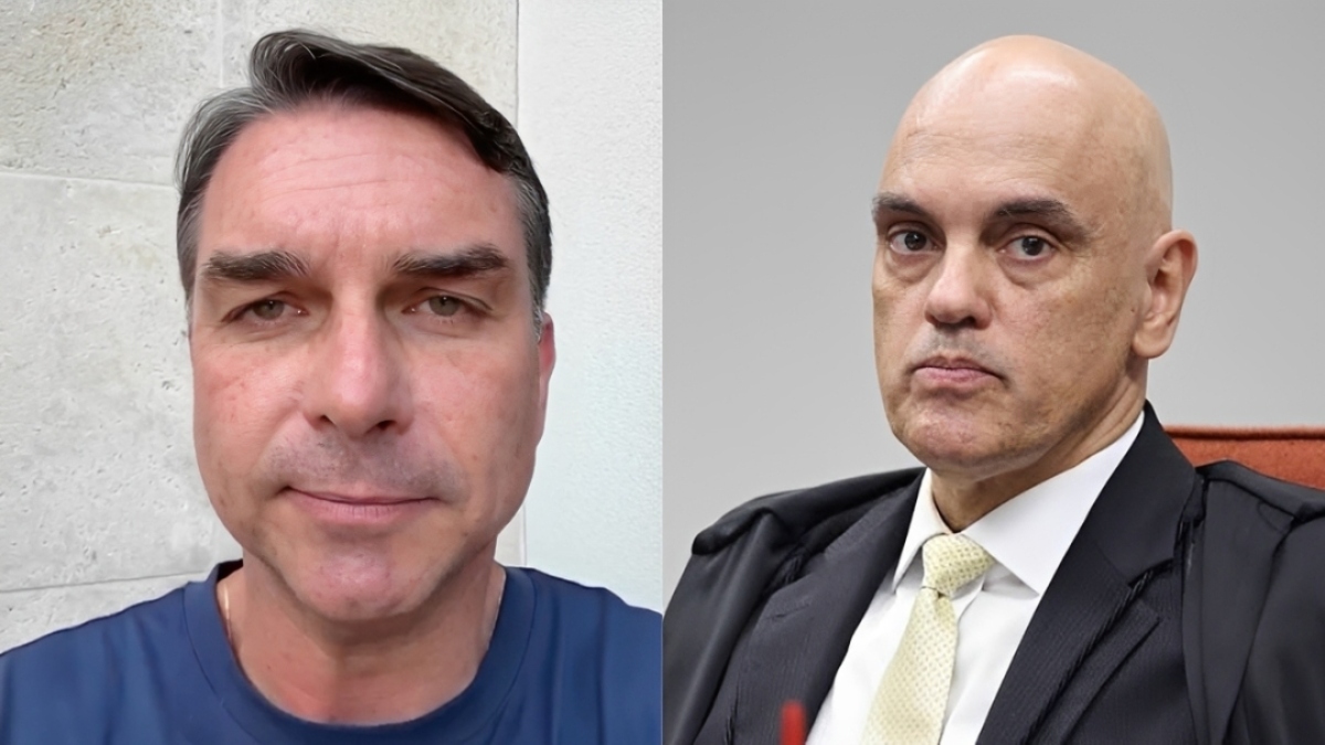 “Nossa democracia faliu”: Flávio Bolsonaro denuncia intimidação após Moraes mandar recolher seus passaportes; veja vídeo