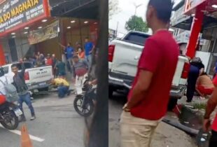 Tragédia: homem agoniza até a morte após ser atropelado por motoqueiro na ZL de Manaus; veja vídeo