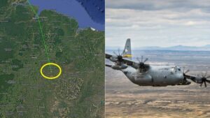 Avião militar dos EUA cruza o espaço aéreo no Norte do Brasil e pousa no RJ; veja