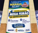 Megafeirão oferece 2 mil vagas de emprego em Manaus nesta sexta-feira; veja como participar