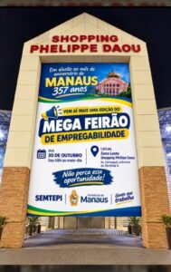 Megafeirão oferece 2 mil vagas de emprego em Manaus nesta sexta-feira; veja como participar